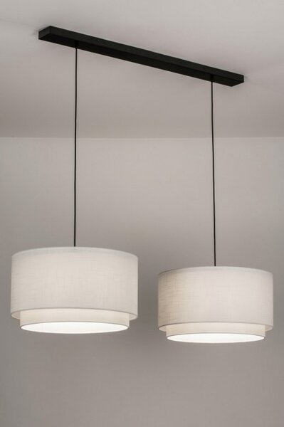 Závěsné designové svítidlo nad stůl Duo Sevilla Unima and Black (LMD)