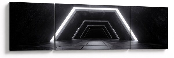 Obraz - Futuristický tunel (170x50 cm)
