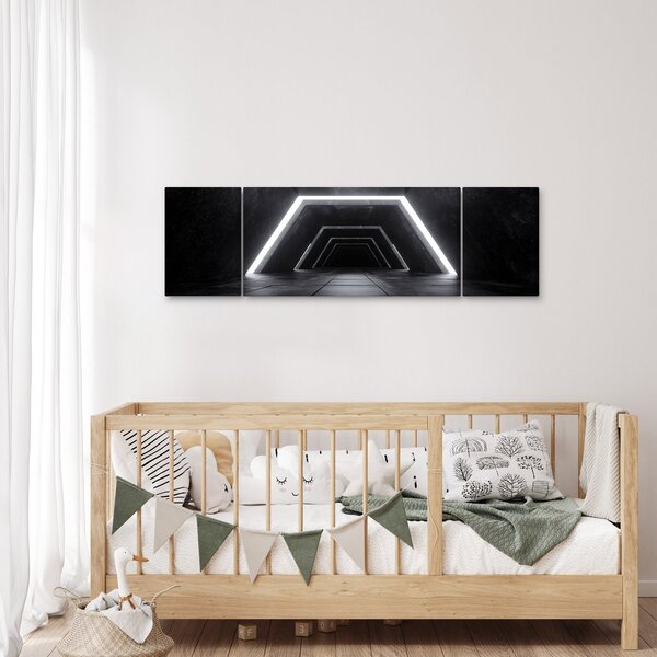 Obraz - Futuristický tunel (170x50 cm)