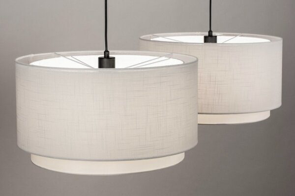 Závěsné designové svítidlo nad stůl Duo Sevilla Unima and Black (LMD)