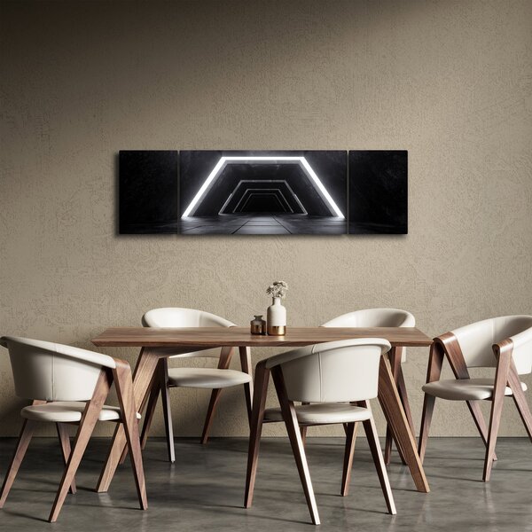 Obraz - Futuristický tunel (170x50 cm)