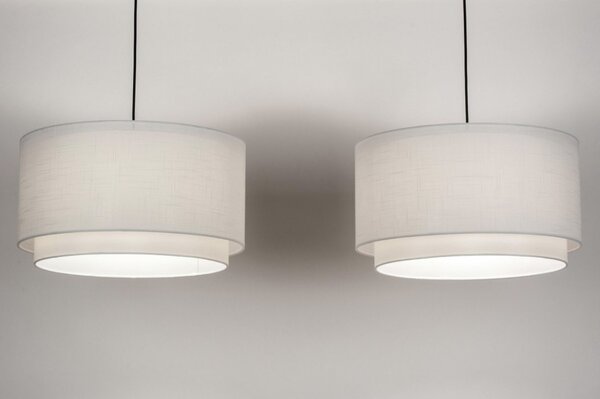 Závěsné designové svítidlo nad stůl Duo Sevilla Unima and Black (LMD)
