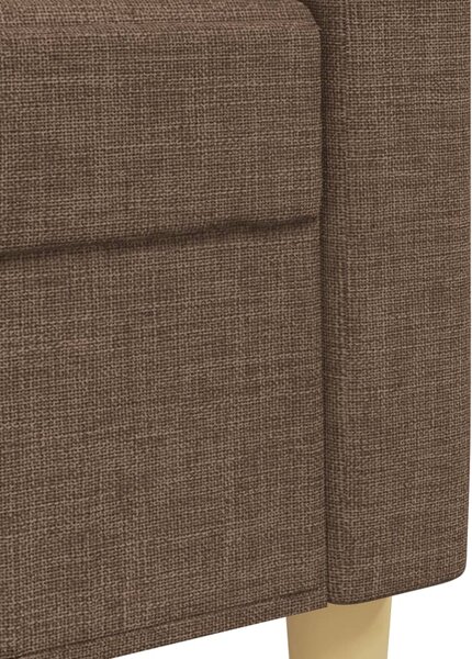 3dílná sedací souprava hnědá textil 3278290