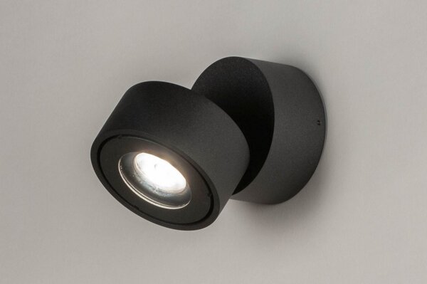 Stropní LED svítidlo do koupelny Paul Flex Antracite X (LMD)