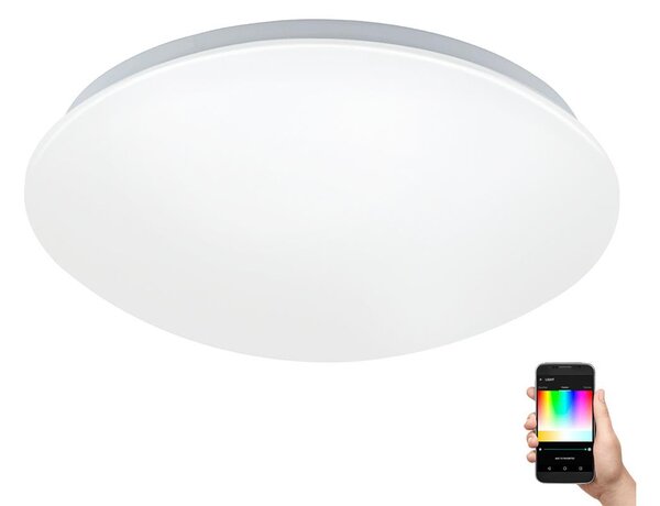 Eglo 32589 - LED RGB Stmívatelné nástěnné stropní svítidlo GIRON-C LED/17W/230V EG32589