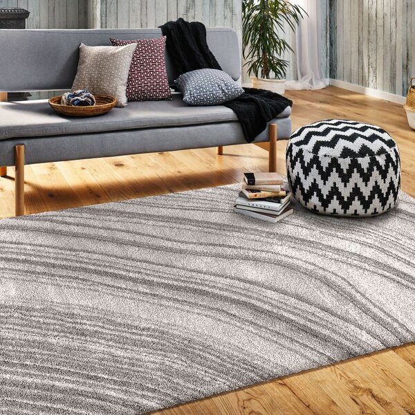 Makro Abra Koberec kusový Serenity 02 Šedý Rozměr: 80x150 cm