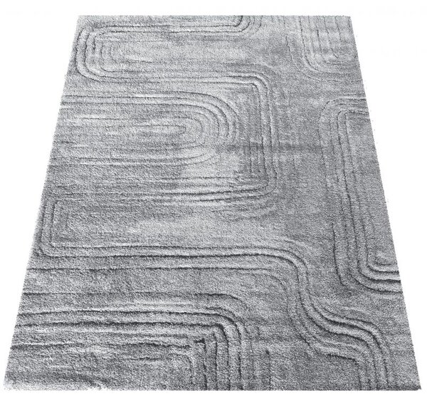 Makro Abra Koberec kusový Serenity 01 Šedý Rozměr: 120x170 cm
