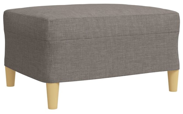 4dílná sedací souprava s podnožkou taupe textil 3278302