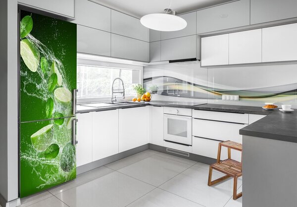 Nálepka na ledničku do domu fototapeta Limetky FridgeStick-70x190-f-85654366