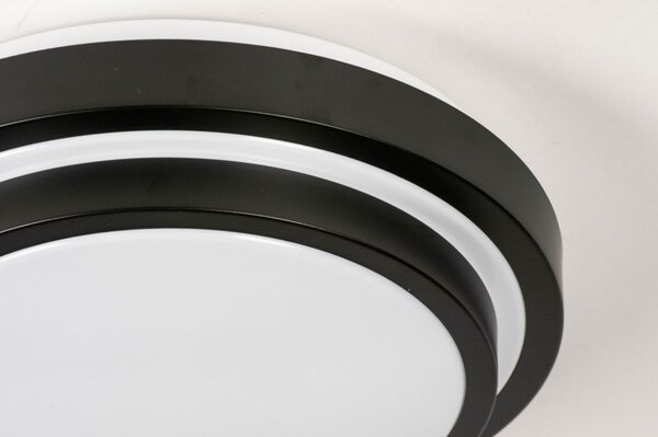 Stropní svítidlo do koupelny Aston X Black (LMD)