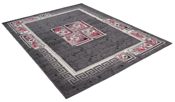 Makro Abra Kusový koberec CHEAP 4489A tmavě šedý Rozměr: 80x150 cm