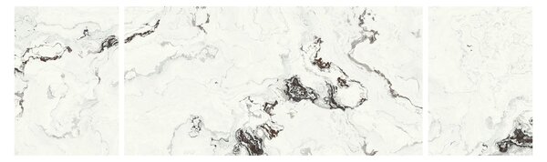 Obraz - Bílý mramor (170x50 cm)