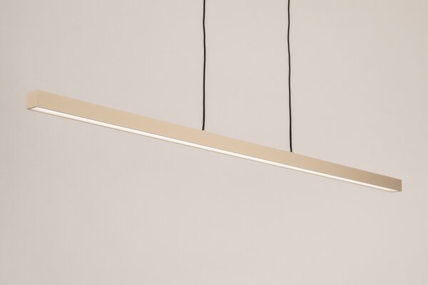 Závěsné LED svítidlo nad stůl Corciano L Taupe (LMD)