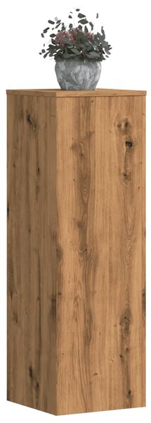 Stojany na rostliny 2 ks dub artisan 33 x 33 x 100 cm kompozit