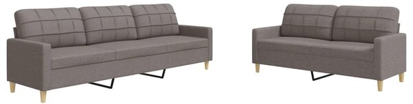 2dílná sedací souprava taupe textil 3278326