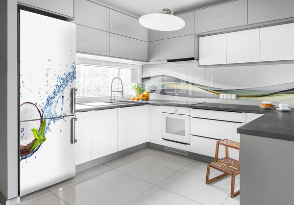 Nálepka na ledničku do domu fototapeta Kokos FridgeStick-70x190-f-85744184