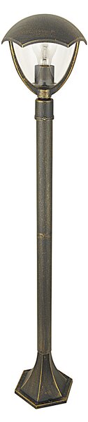 RABALUX Venkovní stojací lampa MIAMI, 1xE27, 40W, 100cm, zlatá, IP44 008674