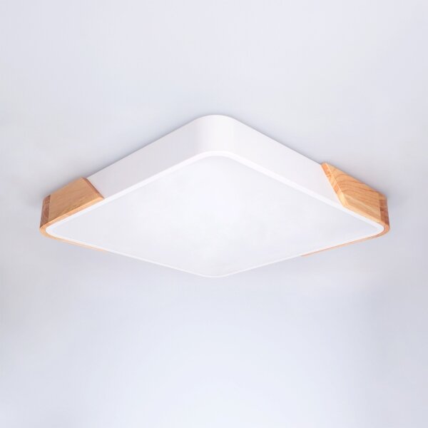 Brilagi - LED Stmívat. svítidlo PILANA LED/48W/230V dub/bílá 42x42 cm + DO