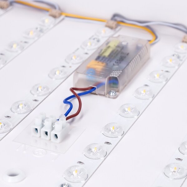 Brilagi - LED Stmívat. svítidlo PILANA LED/60W/230V dub/černá 56x56 cm + DO