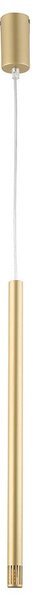Lustr na lanku STALACTITE LASER 1xG9/2,5W/230V zlatá