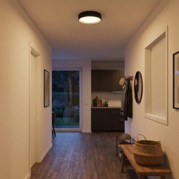 Brilagi - LED Stropní svítidlo LUCIA LED/24W/230V pr. 31 cm černá