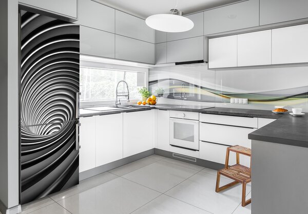 Nálepka s fotografií na ledničku Abstrakce vír FridgeStick-70x190-f-86218729