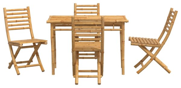 5dílný zahradní jídelní set bambus 3278520