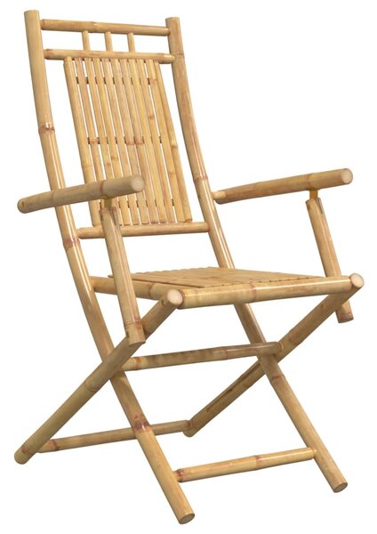 Skládací židle 8 ks 53x66x99 cm bambus 3278516
