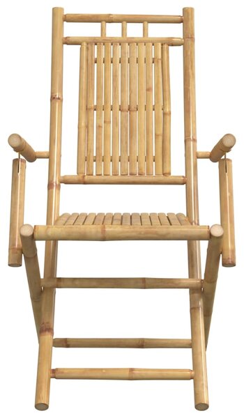 Skládací židle 8 ks 53x66x99 cm bambus 3278516