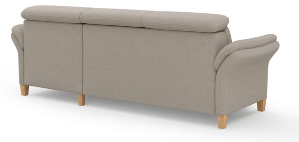 ROHOVÁ SEDAČKA, textil, šedohnědá Sit & More - Sedací soupravy, Online Only
