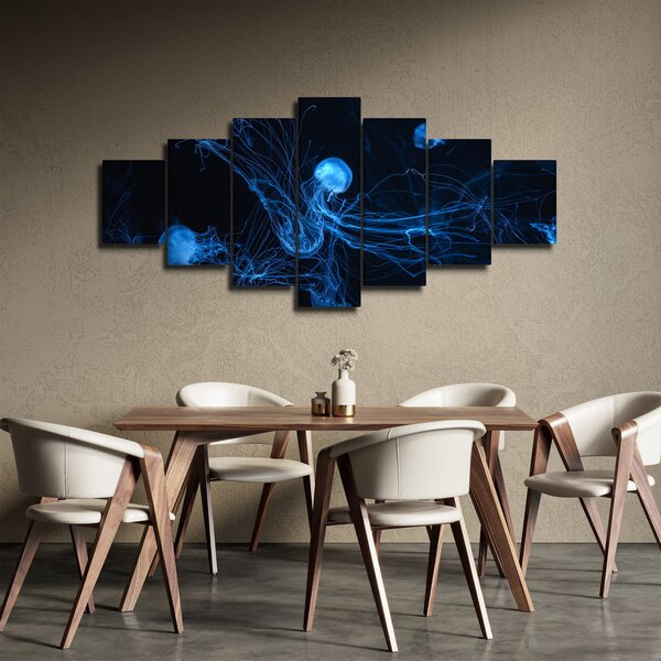 Obraz - Medúzy (210x100 cm)