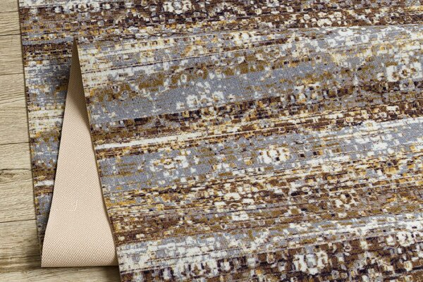 Associated Weavers Běhoun pogumovaný DIGITAL - BERGEN Marocký Jetel béžový šedý Šíře: 65 cm