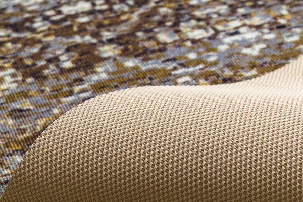 Associated Weavers Běhoun pogumovaný DIGITAL - BERGEN Marocký Jetel béžový šedý Šíře: 65 cm