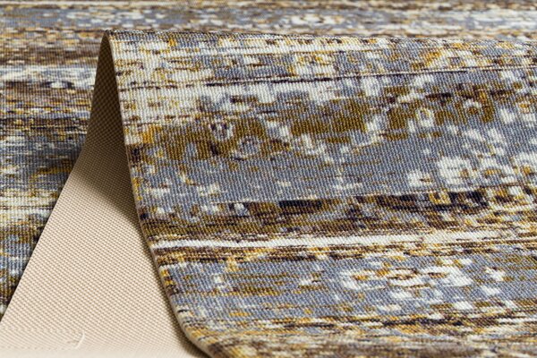 Associated Weavers Běhoun pogumovaný DIGITAL - BERGEN Marocký Jetel béžový šedý Šíře: 65 cm