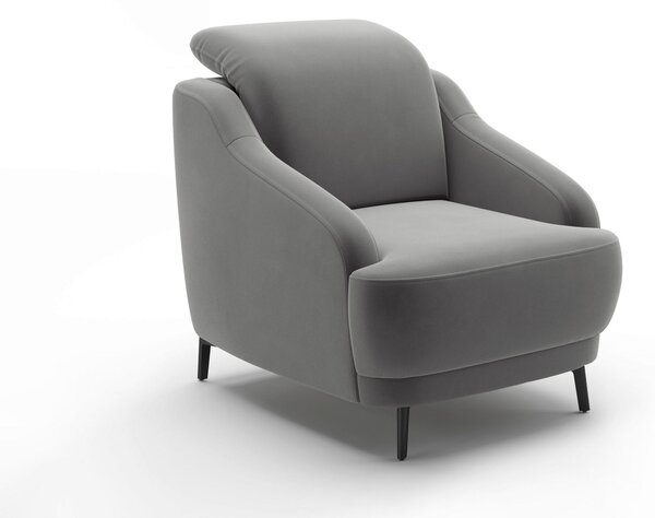 KŘESLO, textil, šedá Sit & More - Online Only křesla & taburety, Online Only