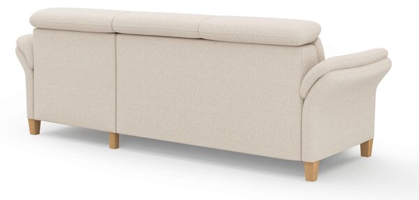 ROHOVÁ SEDAČKA, textil, krémová Sit & More - Sedací soupravy, Online Only