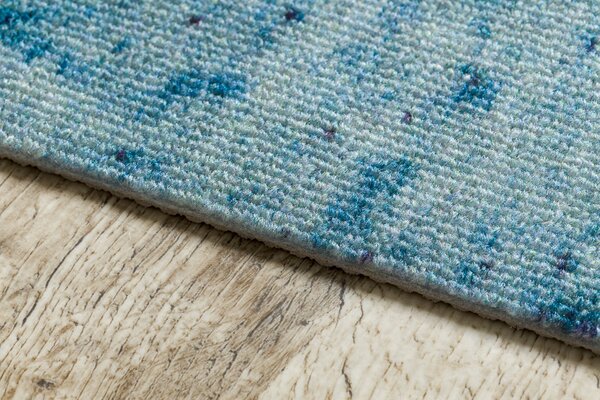 Associated Weavers Běhoun pogumovaný DIGITAL - CONCRETE Beton abstraktní modrý Šíře: 65 cm