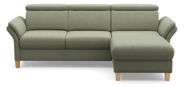 ROHOVÁ SEDAČKA, textil, olivově zelená Sit & More - Sedací soupravy, Online Only