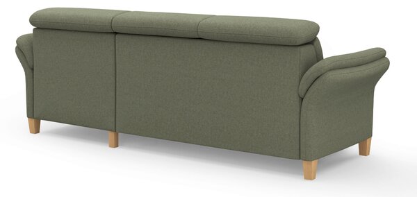 ROHOVÁ SEDAČKA, textil, olivově zelená Sit & More - Sedací soupravy, Online Only