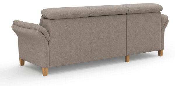 ROHOVÁ SEDAČKA, textil, šedohnědá Sit & More - Sedací soupravy, Online Only