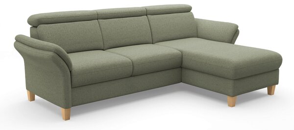 ROHOVÁ SEDAČKA, textil, olivově zelená Sit & More - Sedací soupravy, Online Only