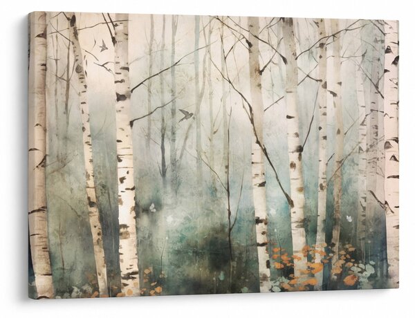 Obraz - Kresba lesního vzoru (70x50 cm)