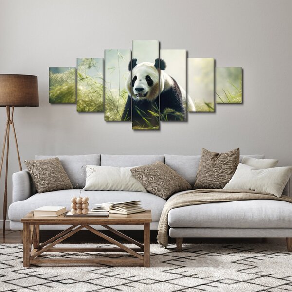 Obraz - Panda (210x100 cm)