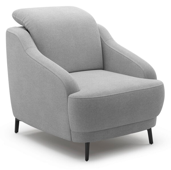 KŘESLO, textil, šedá Sit & More - Online Only křesla & taburety, Online Only