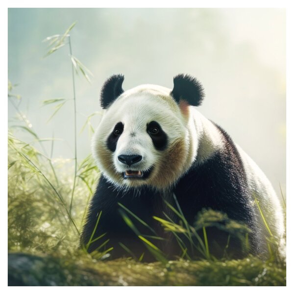 Obraz - Panda (30x30 cm)
