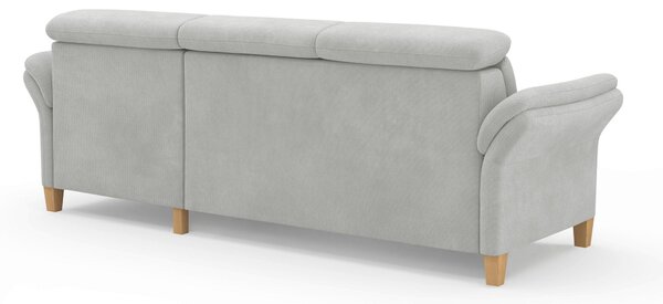 ROHOVÁ SEDAČKA, textil, barvy stříbra Sit & More - Sedací soupravy, Online Only
