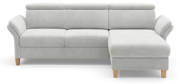 ROHOVÁ SEDAČKA, textil, barvy stříbra Sit & More - Sedací soupravy, Online Only