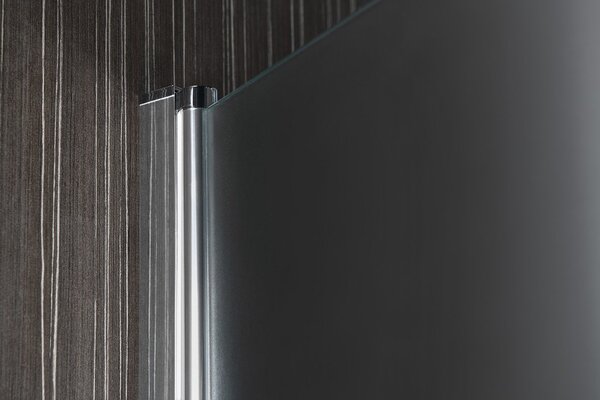 Aqualine Aqualine, PILOT otočné sprchové dveře 700mm, sklo BRICK, PT070W