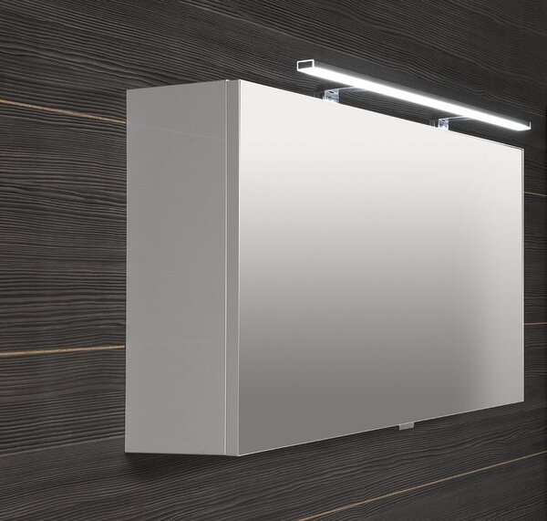 Sapho Sapho, CLOE galerka s LED osvětlením, 120x50x18cm, bílá (CE120), CE120-0030