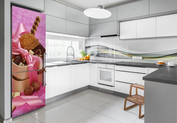 Nálepka na ledničku samolepící Sladkosti FridgeStick-70x190-f-86863412
